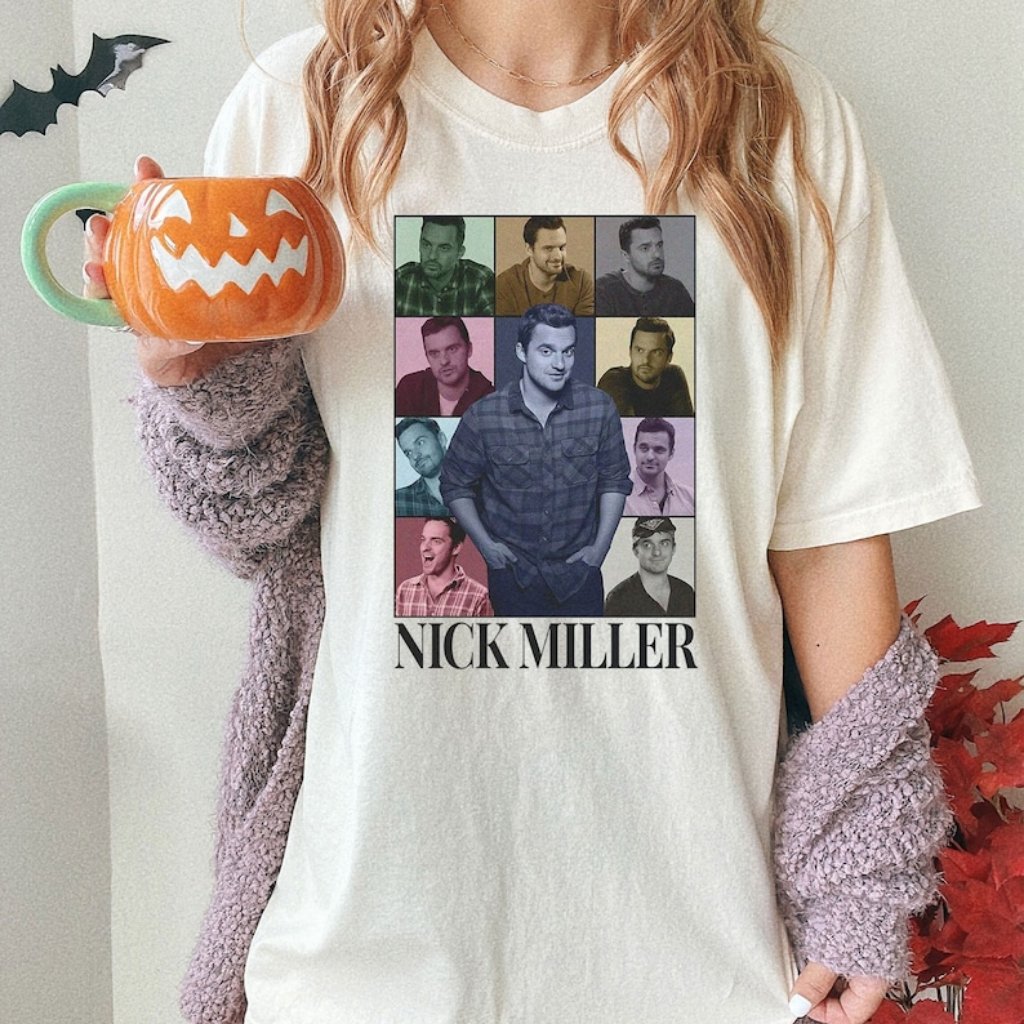 Nick Miller Eras Style Shirt Nick Miller Shirt Nick Miller Homage TS